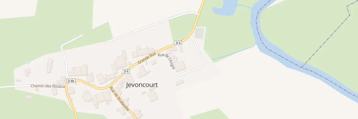 Plan du 3 Rue de l’Angre à Jevoncourt