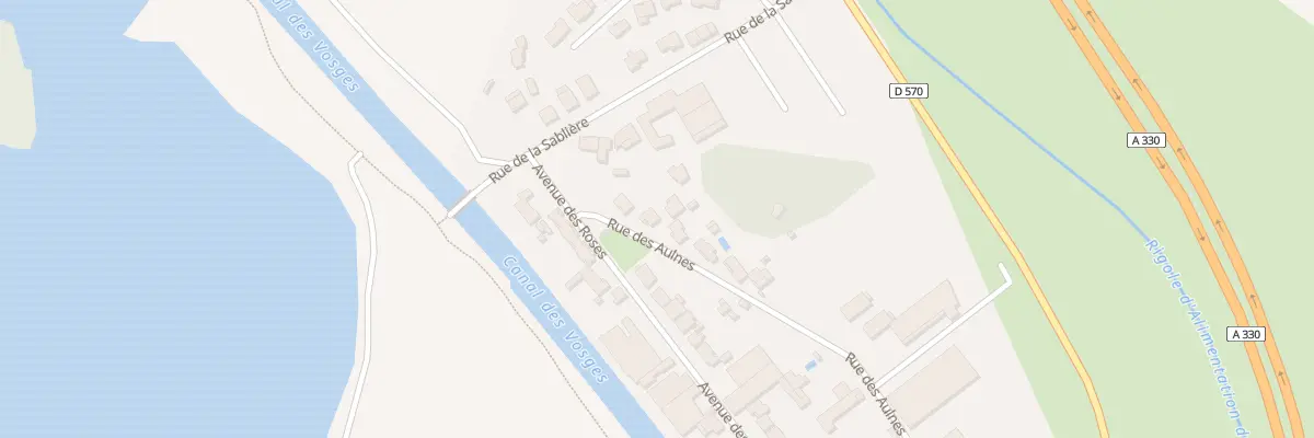 Plan du 3 Rue des Aulnes à Richardménil