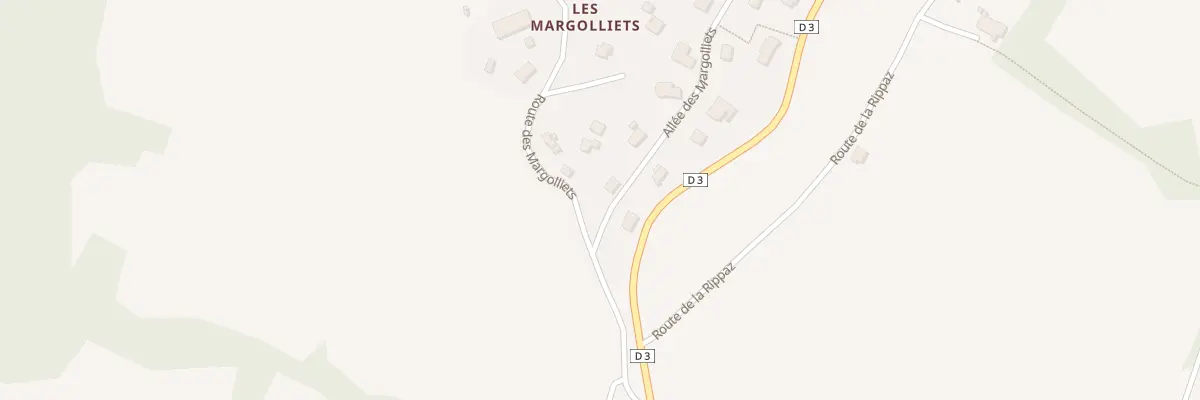 Plan du 67 Rte des Margolliets à Menthonnex-en-Bornes