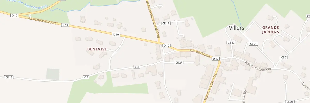 Plan du 16 Pl du Monument à Villers