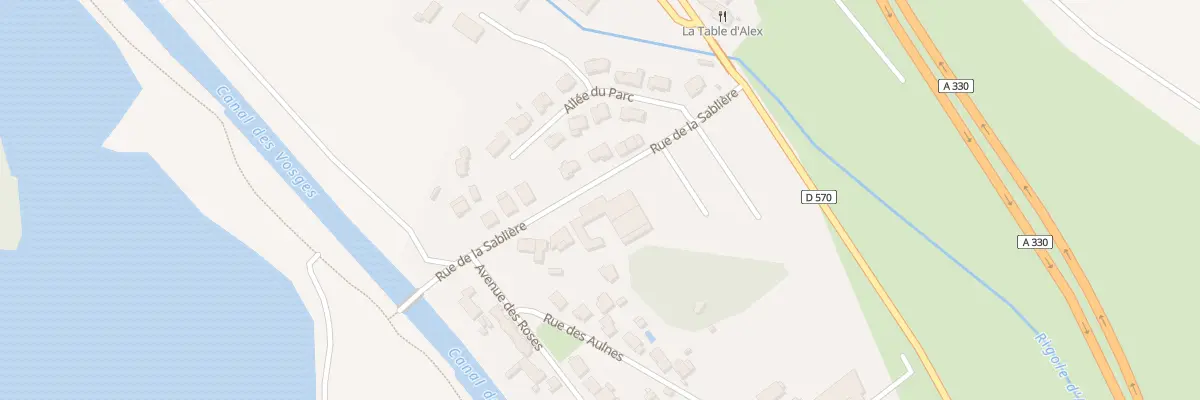Plan du 8B Rue de la Sabliere à Richardménil