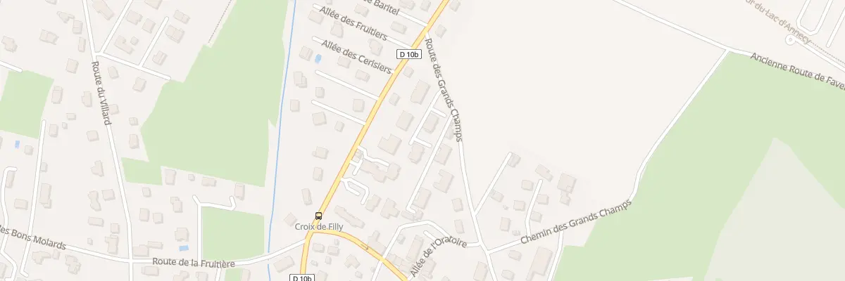 Plan du 66 Rte des Grands Champs à Saint-Jorioz