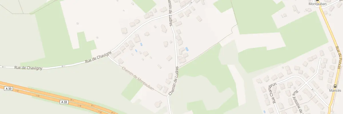 Plan du 8 Che de Ludres à Houdemont