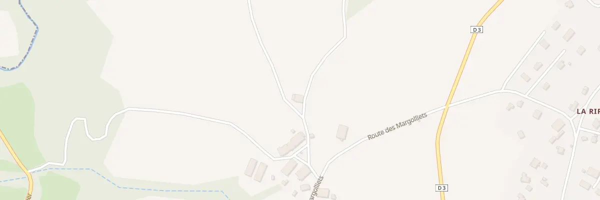 Plan du 703 Rte des Margolliets à Menthonnex-en-Bornes