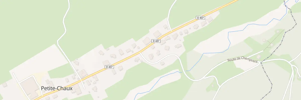 Plan du 23 Av des Turquoises à Petite-Chaux