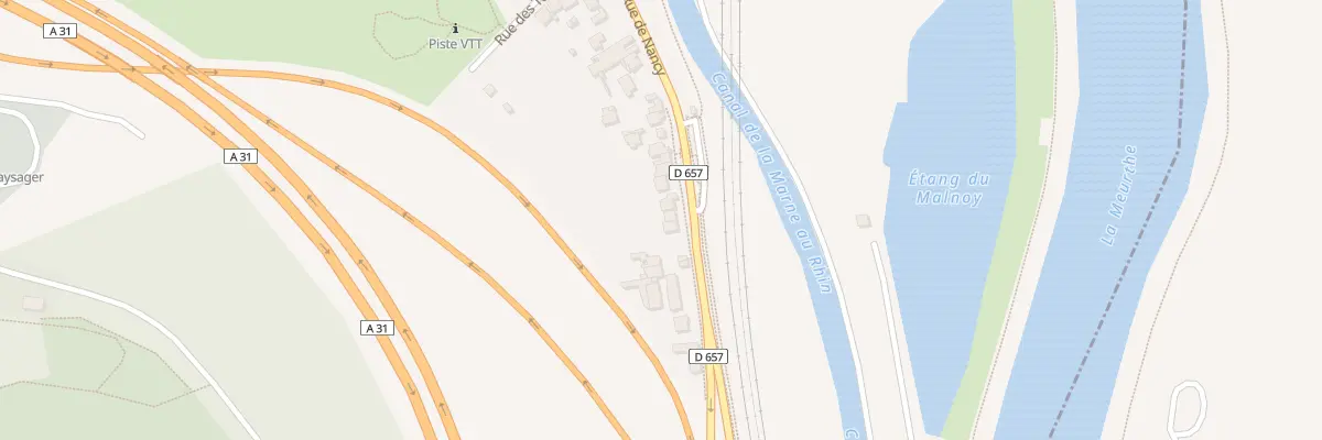 Plan du 70 Rue de Nancy à Champigneulles