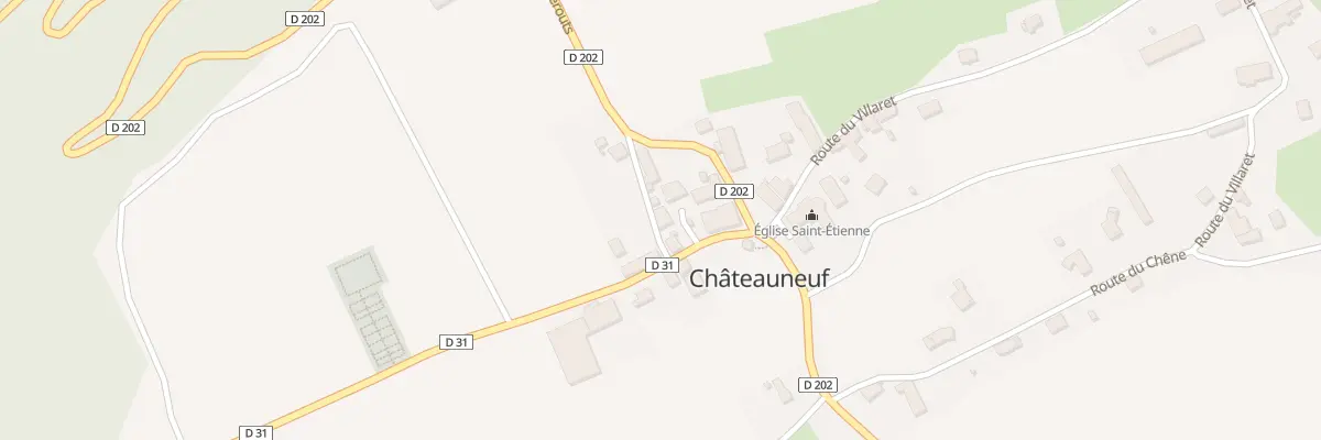 Plan du 26 Pas du Bac à Châteauneuf