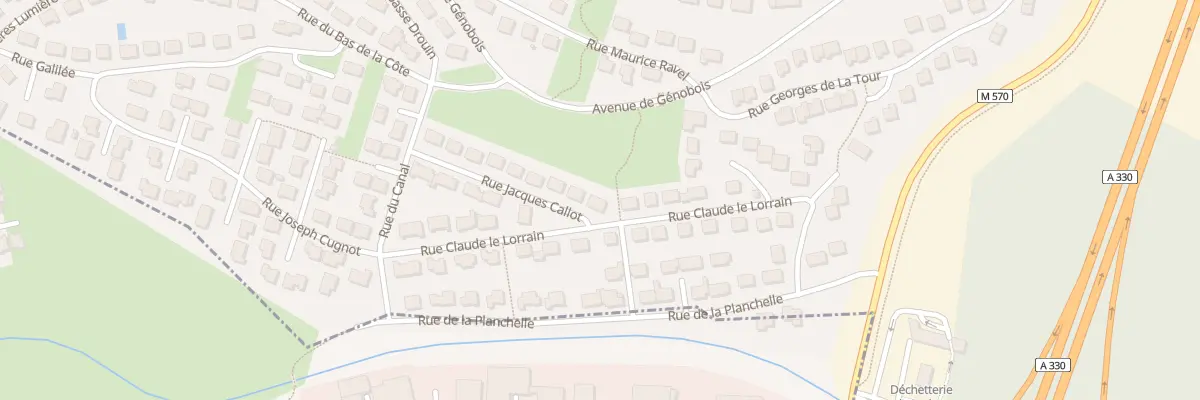 Plan du 159 Rue Jacques Callot à Ludres