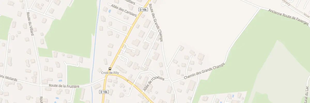 Plan du 100 Rte des Grands Champs à Saint-Jorioz