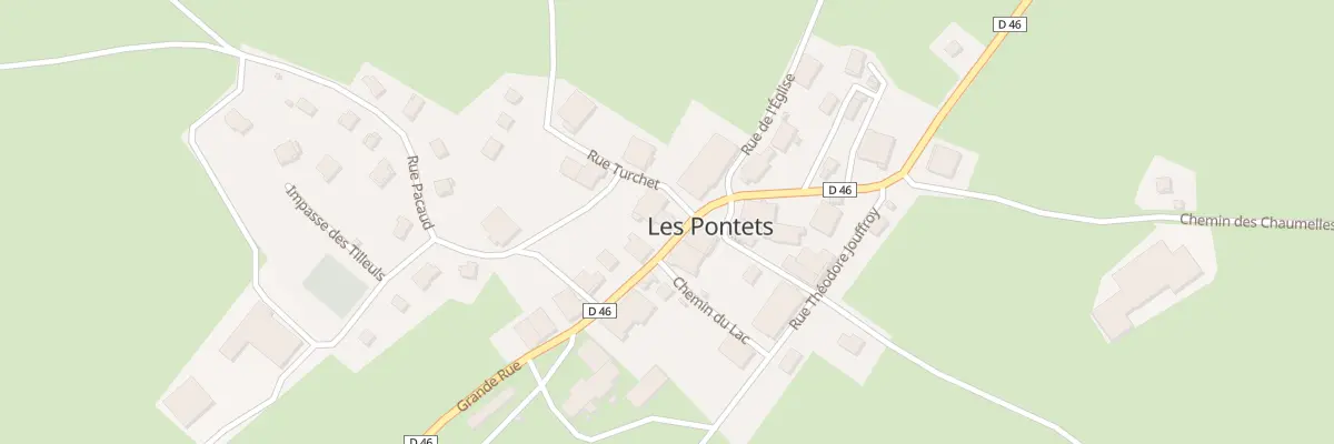 Plan du 1 Rue Turchet aux Pontets