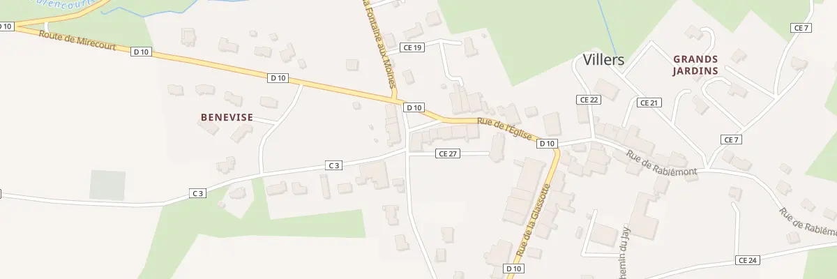 Plan du 36 Pl du Monument à Villers