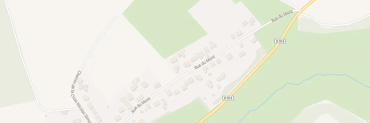 Plan du 79 Rue du Mont à Ceintrey