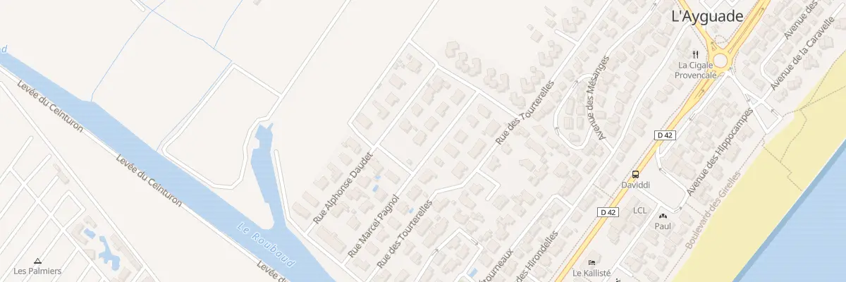 Plan du 6 Rue Marcel Pagnol à Hyères