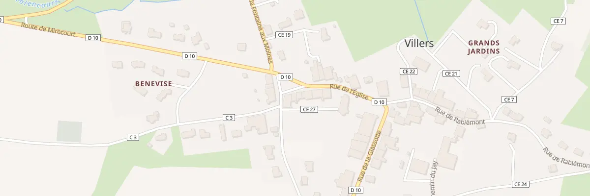 Plan du 46 Pl du Monument à Villers