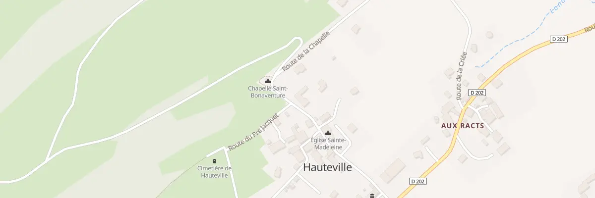 Plan du 210A Mte de l’Église à Hauteville