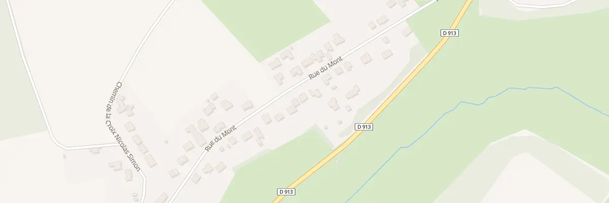 Plan du 40 Rue du Mont à Ceintrey
