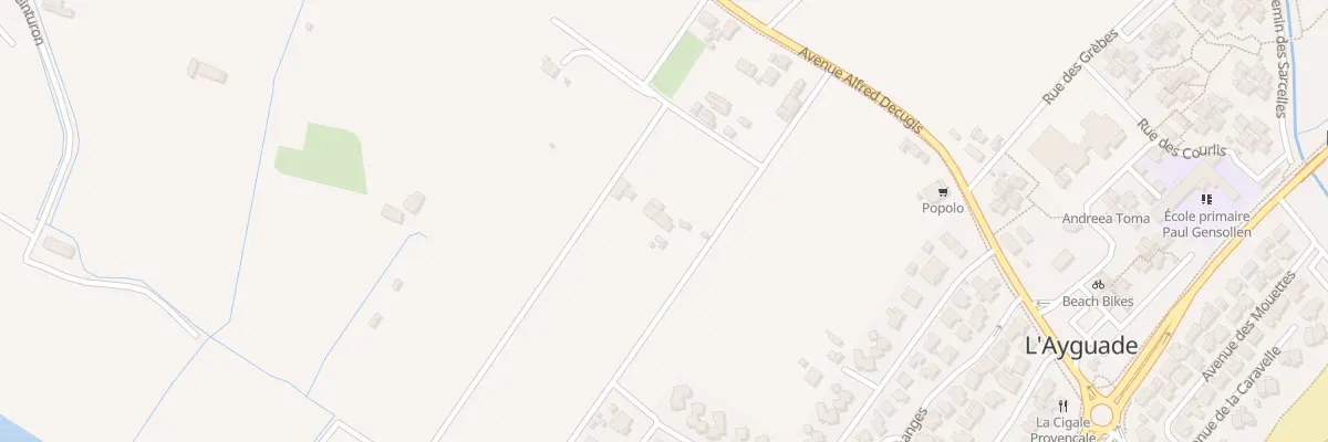 Plan du 2612 Av Alfred Décugis à Hyères
