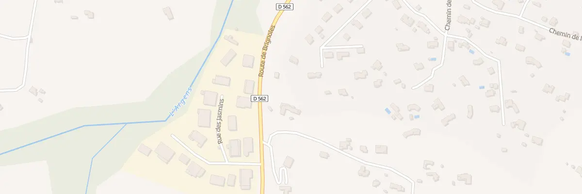 Plan du 1057 Rte de Brignoles à Carcès