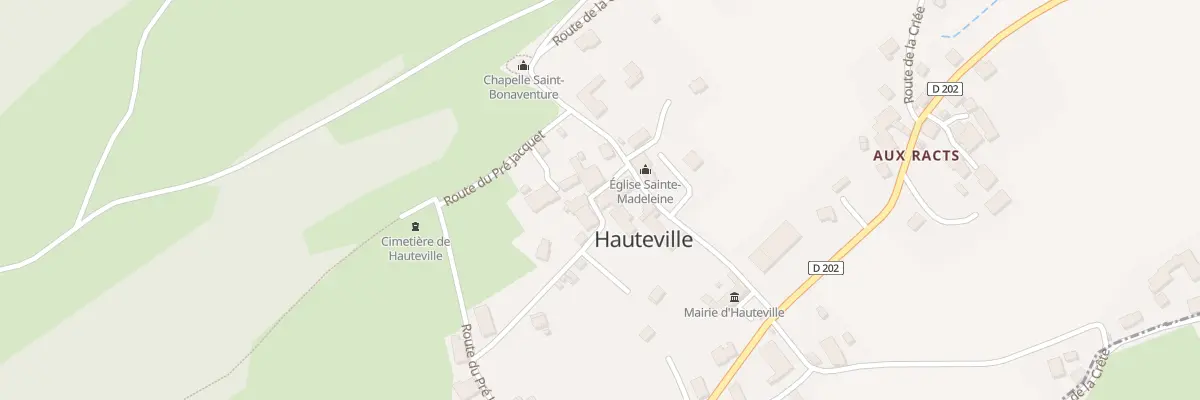 Plan du 5168F Hauteville à Hauteville