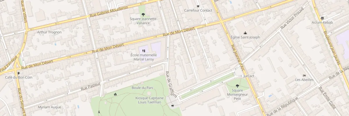 Plan du 27 Rue de Graffigny à Nancy