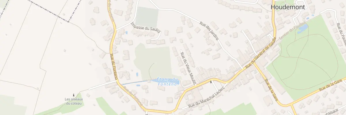Plan du 9 Rue du Vieux Moulin à Houdemont