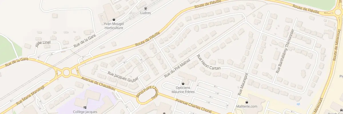 Plan du 36 Rue Eugene Vallin à Ludres