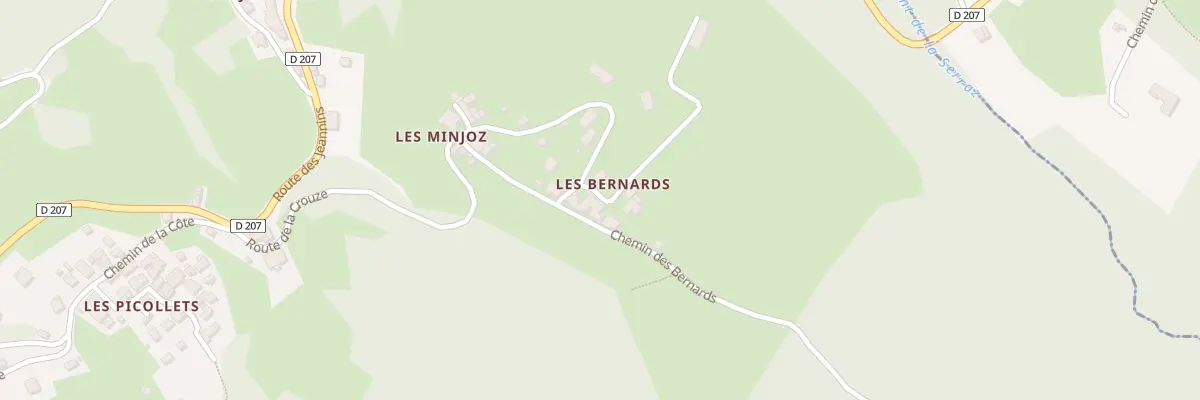 Plan du 5071F Che des Bernards au Verneil