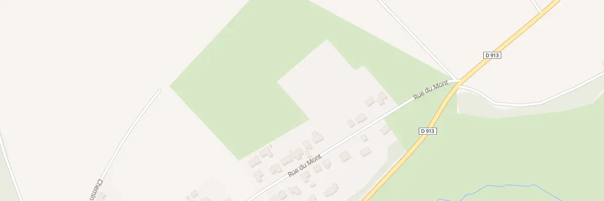 Plan du 89 Rue du Mont à Ceintrey