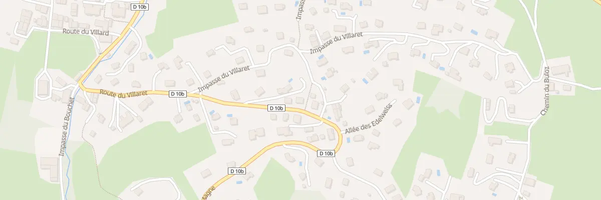 Plan du 745 Rte du Villaret à Saint-Jorioz