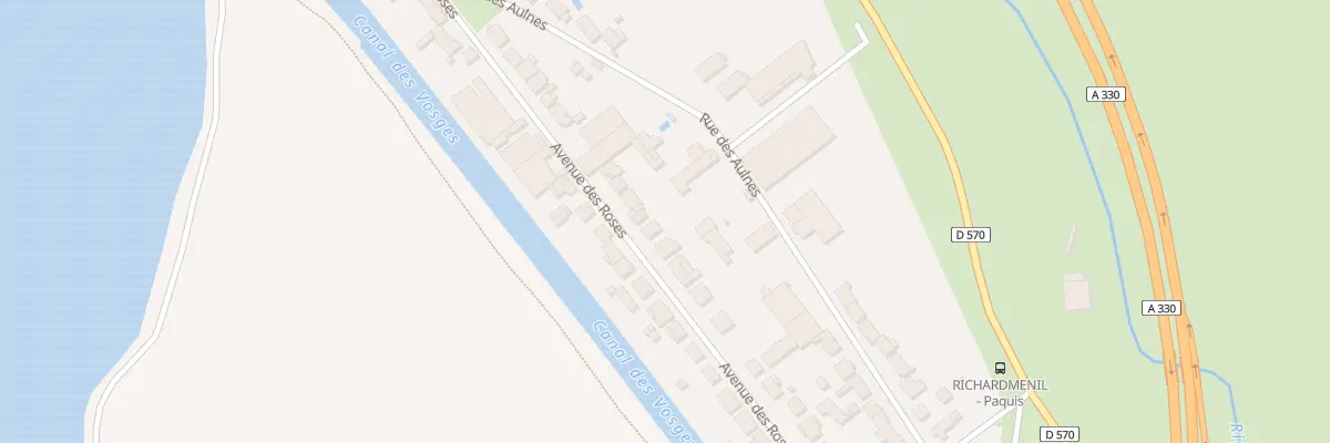Plan du 48 Av des Roses à Richardménil