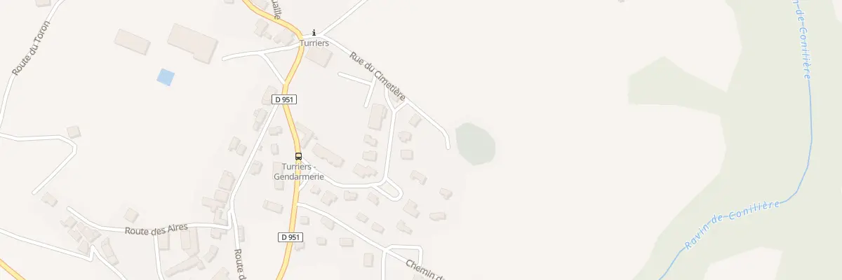 Plan du 182 Av de la Marine à Turriers