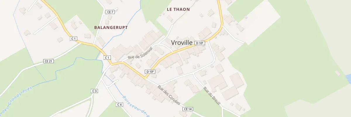 Plan du 6 Rue de l’Eglise à Vroville