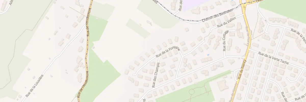 Plan du 18 Rue de la Fontaine à Houdemont