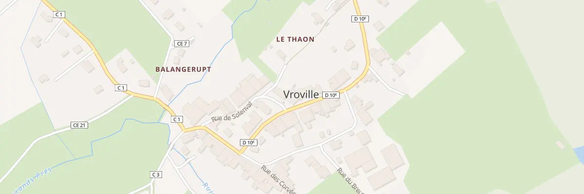 Plan du 5 Rue de l’Eglise à Vroville