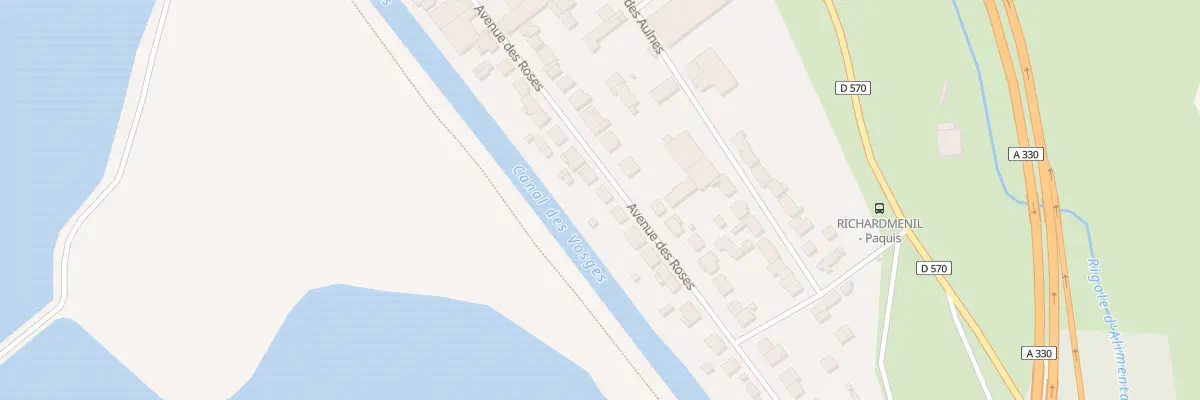 Plan du 41 Av des Roses à Richardménil