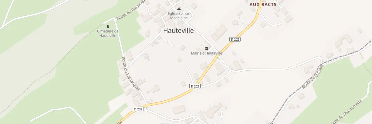 Plan du 5154F Hauteville à Hauteville
