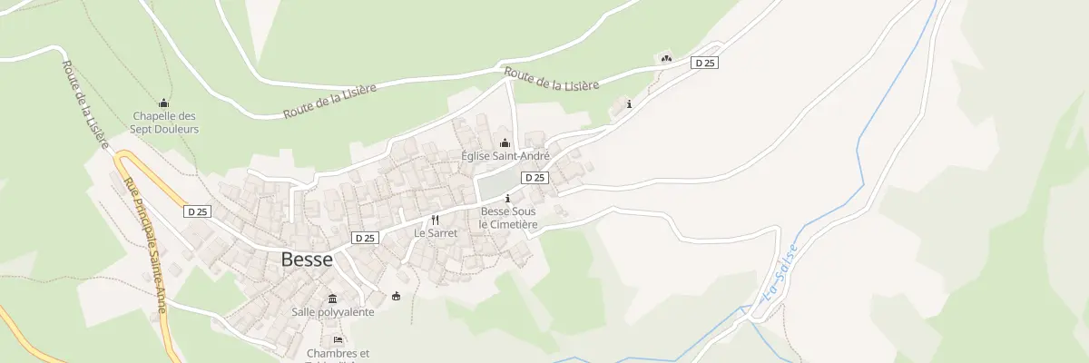 Plan du 5174 Che des Ecrins à Besse