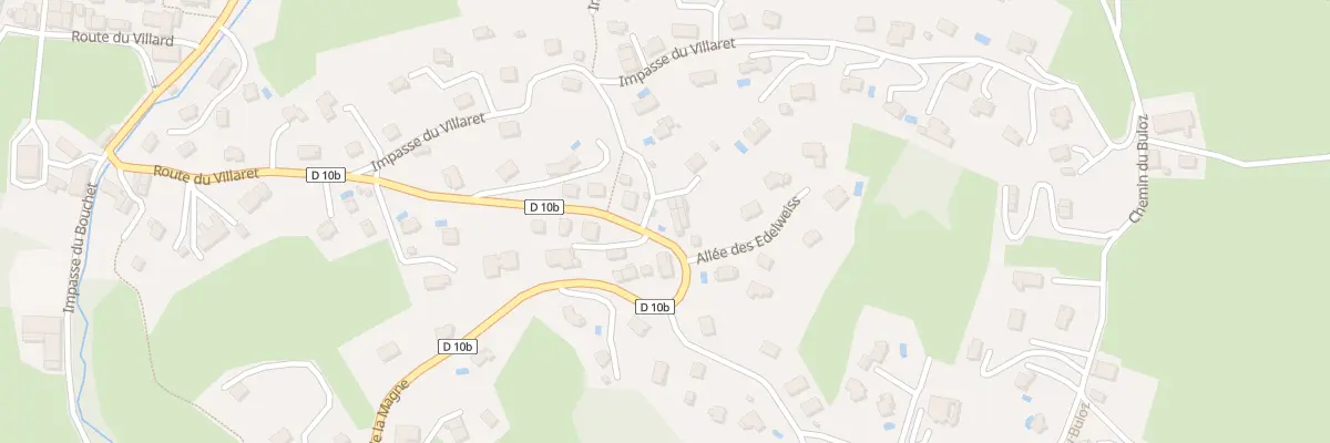 Plan du 817 Rte du Villaret à Saint-Jorioz