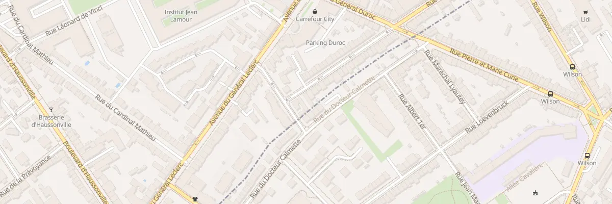 Plan du 241 Rue Maréchal Oudinot à Nancy