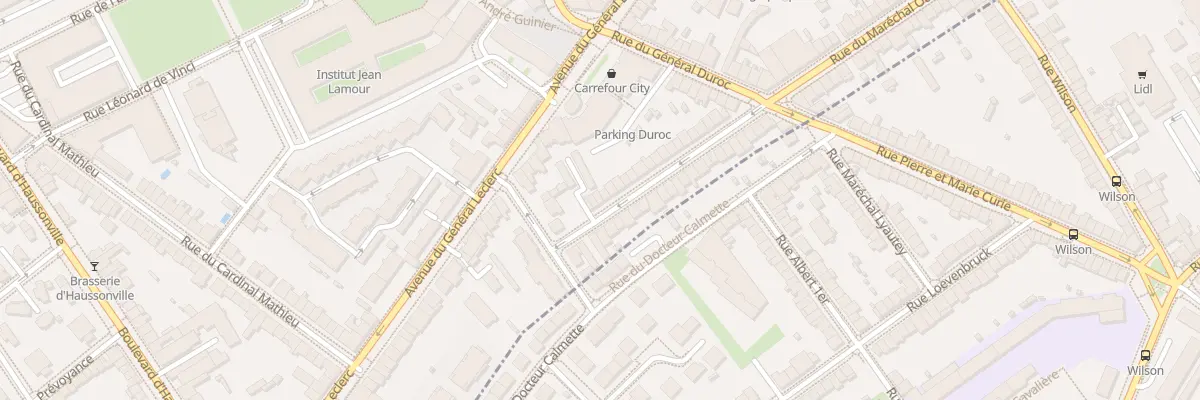 Plan du 198B Rue Maréchal Oudinot à Nancy
