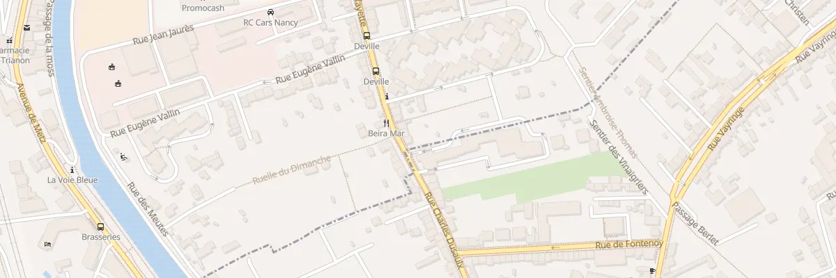 Plan du 69 Rue Lafayette à Maxéville
