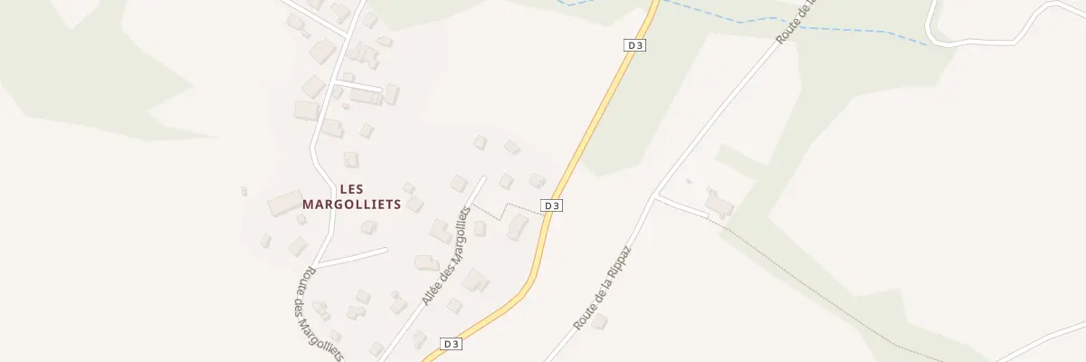 Plan du 230 Che de Nicodet à Menthonnex-en-Bornes