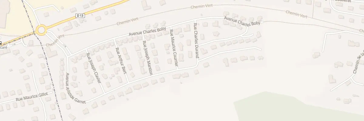 Plan du 3 Rue Maurice Courrier à Quincey