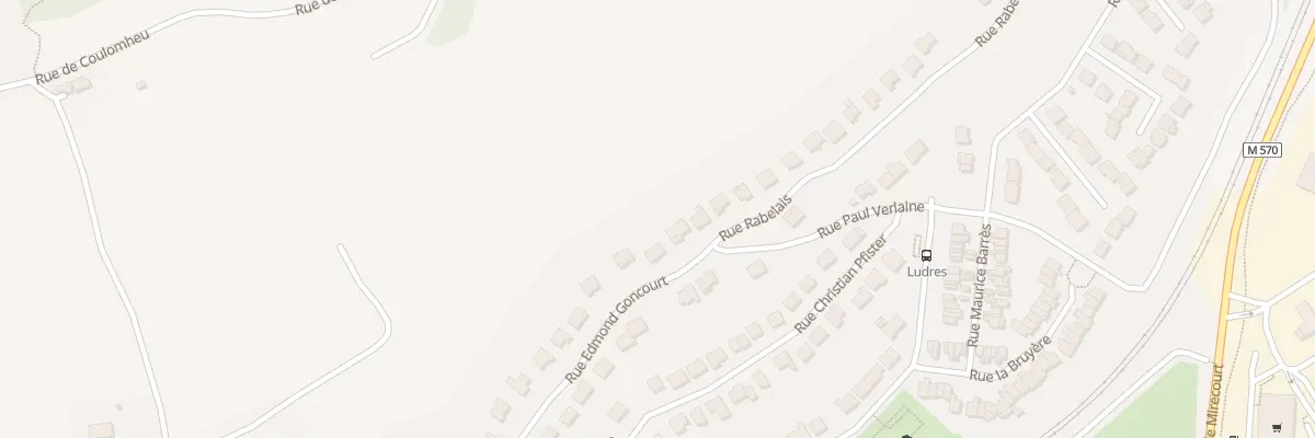Plan du 241 Rue Edmond Goncourt à Ludres