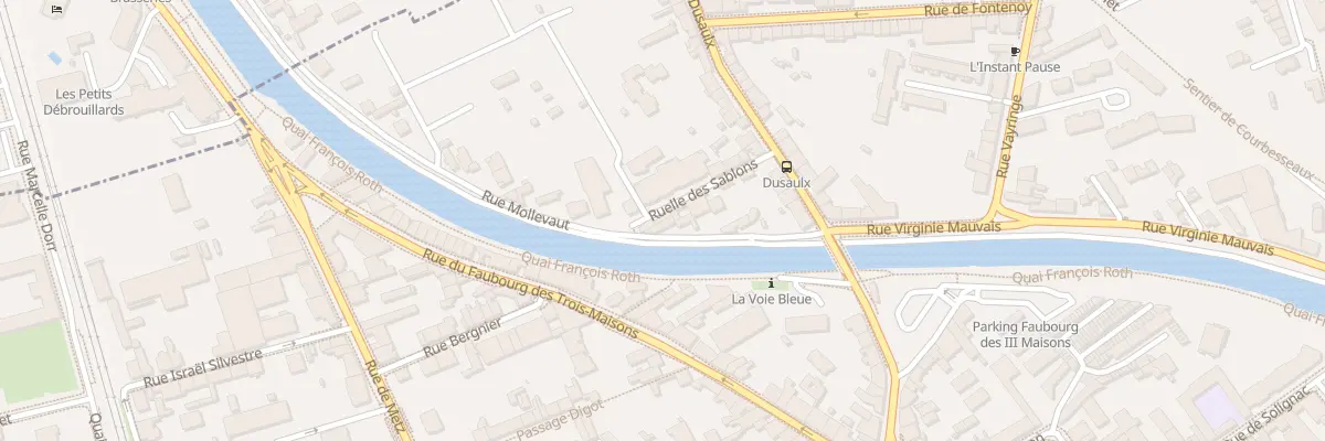 Plan du 9 Rle des Sablons à Nancy
