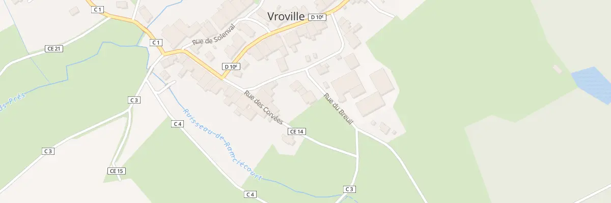 Plan du 4 Rue du Breuil à Vroville