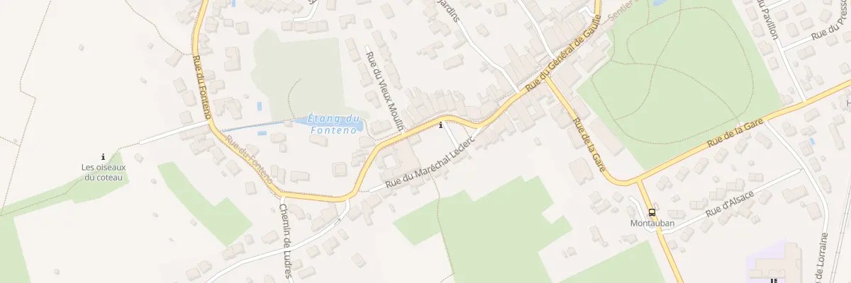 Plan du 25 Rue du Gen de Gaulle à Houdemont