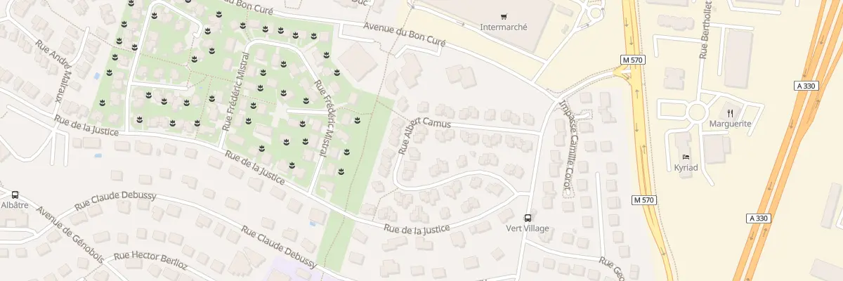 Plan du 155 Rue Albert Camus à Ludres