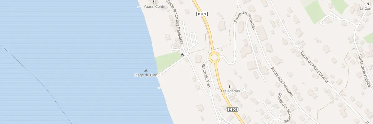 Plan du 1B Vte Vieille Route des Pensiere à Veyrier-du-Lac