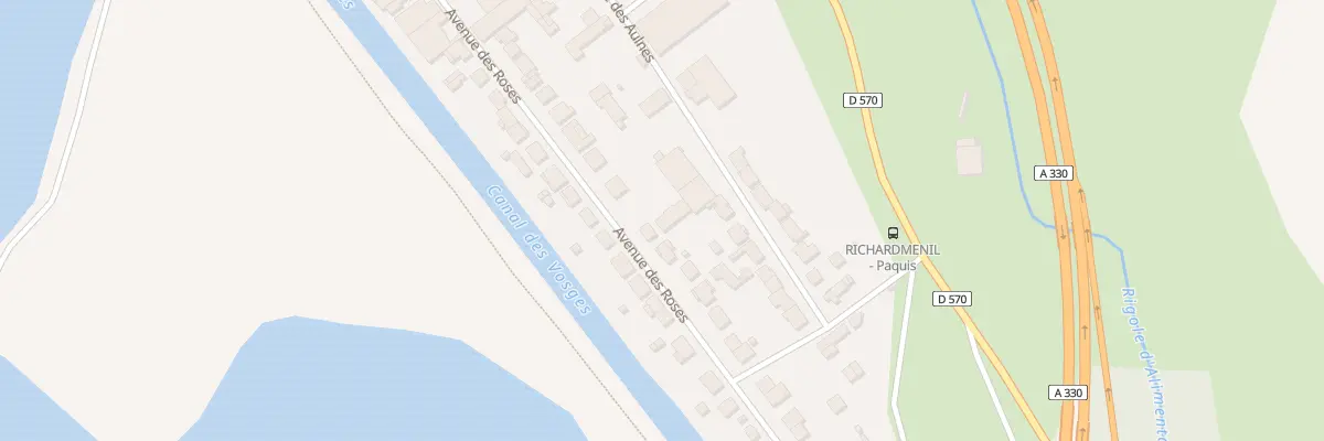 Plan du 36B Av des Roses à Richardménil